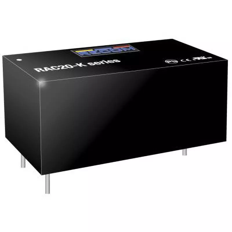 RECOM Switching Power Supply 20 W Rated Power 4000 mA Output Current, RAC20-05SK/W
