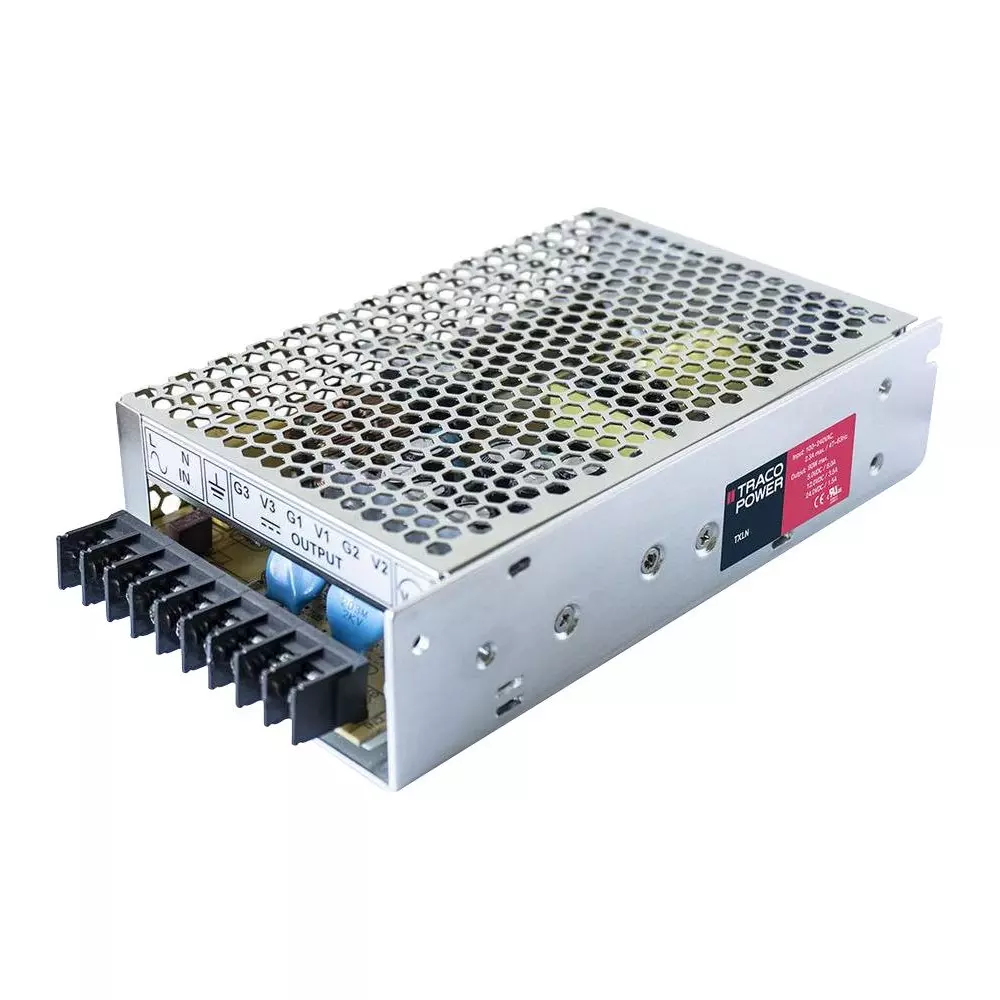 TRACO POWER AC-DC Power Supply 3 Output 80 W Max Power 8 Amp Current, TXLN 080-313M3