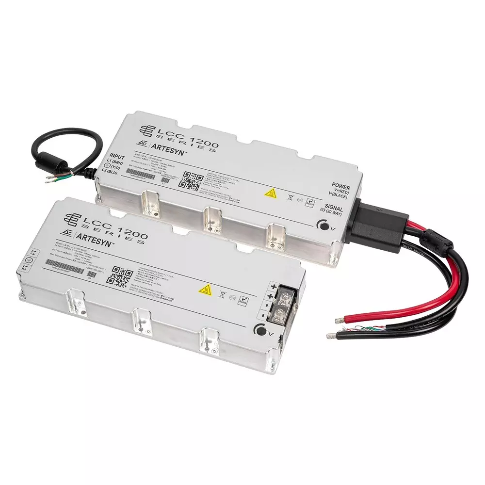 Advanced Energy AC-DC Power Supply 1 Output 25 Amp Output Current - Output 1, LCC1200-48U-9P