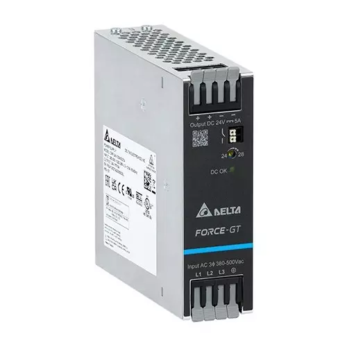 DELTA ELECTRONICS AC-DC Power Supply 1 Output 120 W Maximum Output Power, DRF-24V120W3GTA