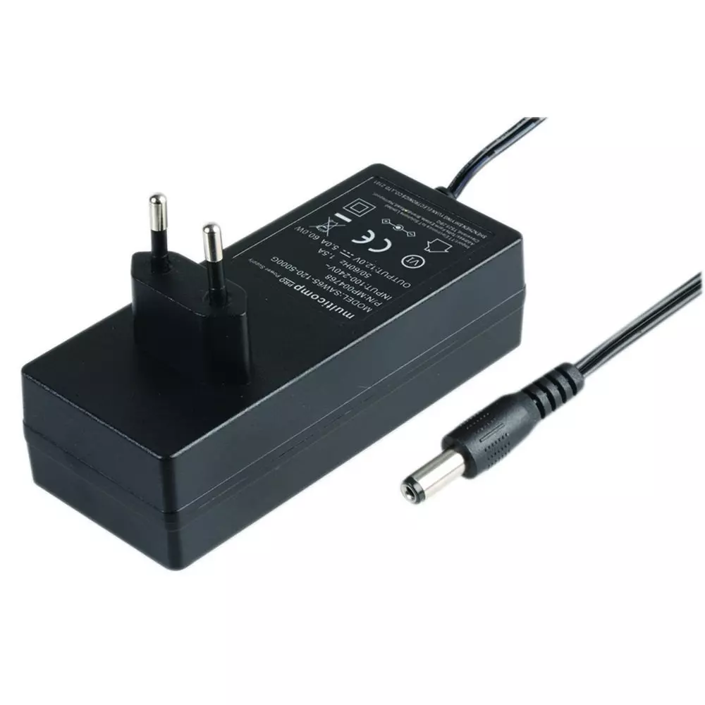 MULTICOMP PRO AC/DC Power Supply 1 Output 12 VDC 60 W, MP004768