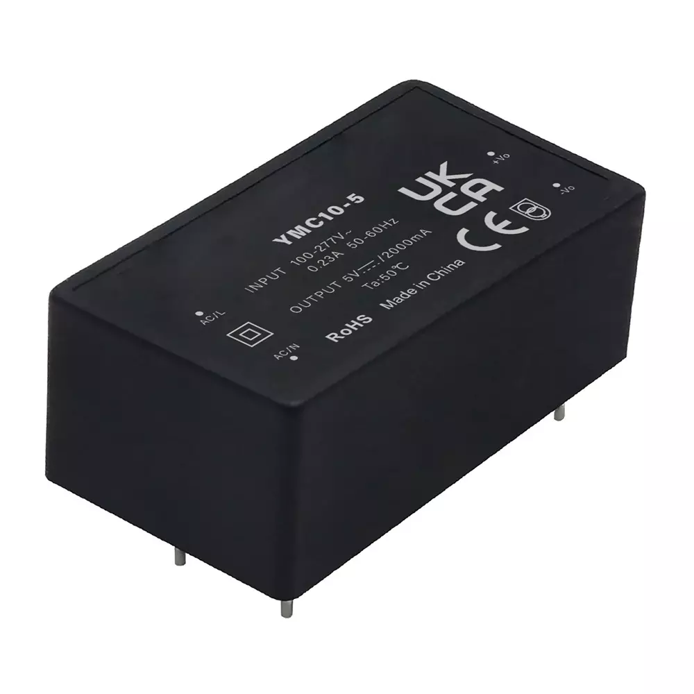 MULTICOMP PRO AC / Mount Power Supply 5 VDC Output 2 Amp Output Current 10 W Power, MPC10-5