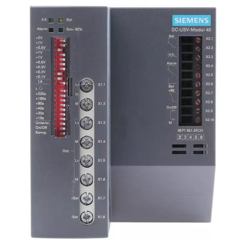 Siemens Power Supply DC 22 to 29 Input Voltage, 6EP1931-2FC21