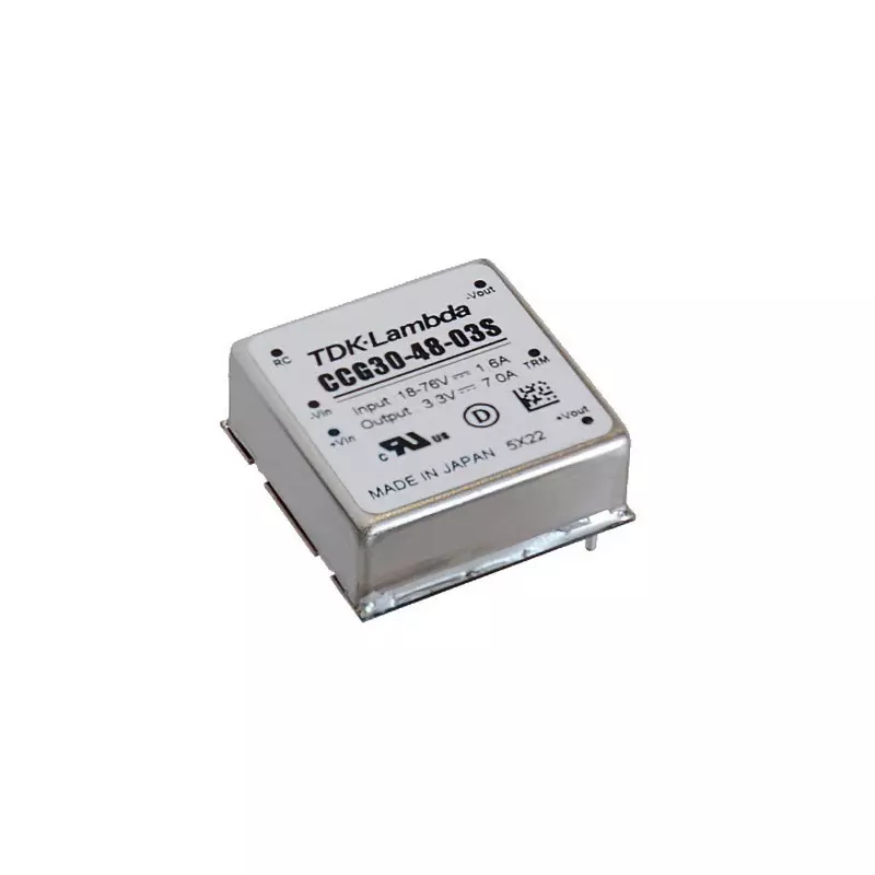TDK-LAMBDA Power Supply +12 V DC-12 V DC Output Voltage 30 W Max Power, CCG30-48-12S/P