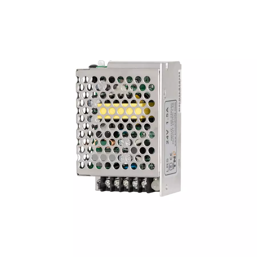 TNI 35 W Switch Mode Power Supply Single Volt Series 24 V Rating, 1.5 A Current and Size 84x58x38 mm, LRS-35-24