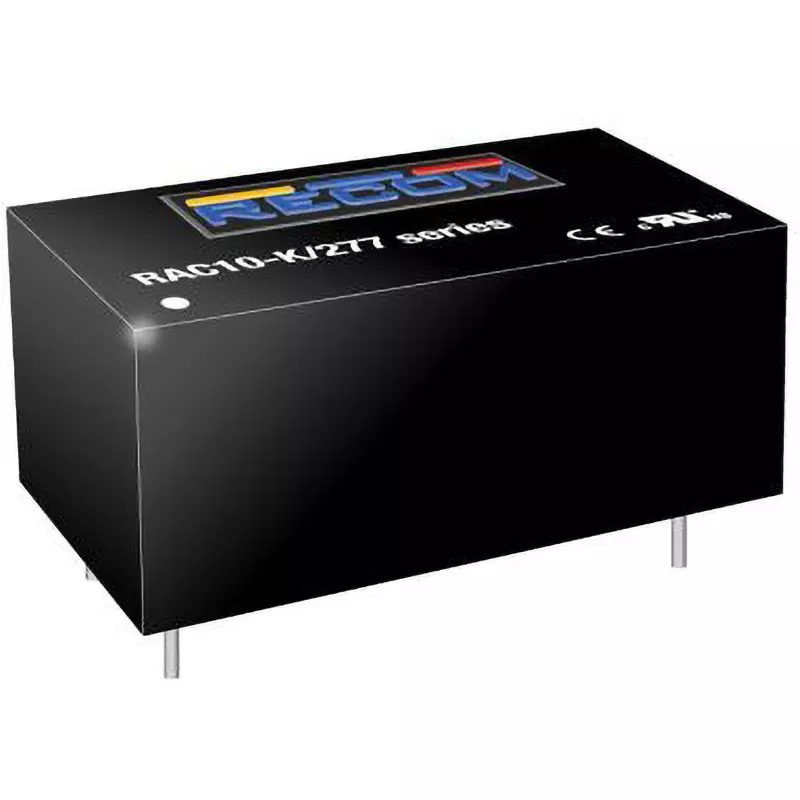 RECOM Switching Power Supply 10 W Rated Power 670 mA Output Current, RAC10-15SK/277