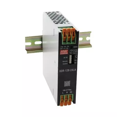 Mean Well AC-DC Power Supply 1 Output 10 Amp Current 12 V, XDR-120-12LA