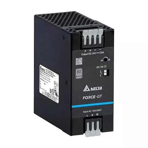 DELTA ELECTRONICS AC-DC Power Supply 1 Output 480 W Maximum Output Power, DRF-24V480W1GTA