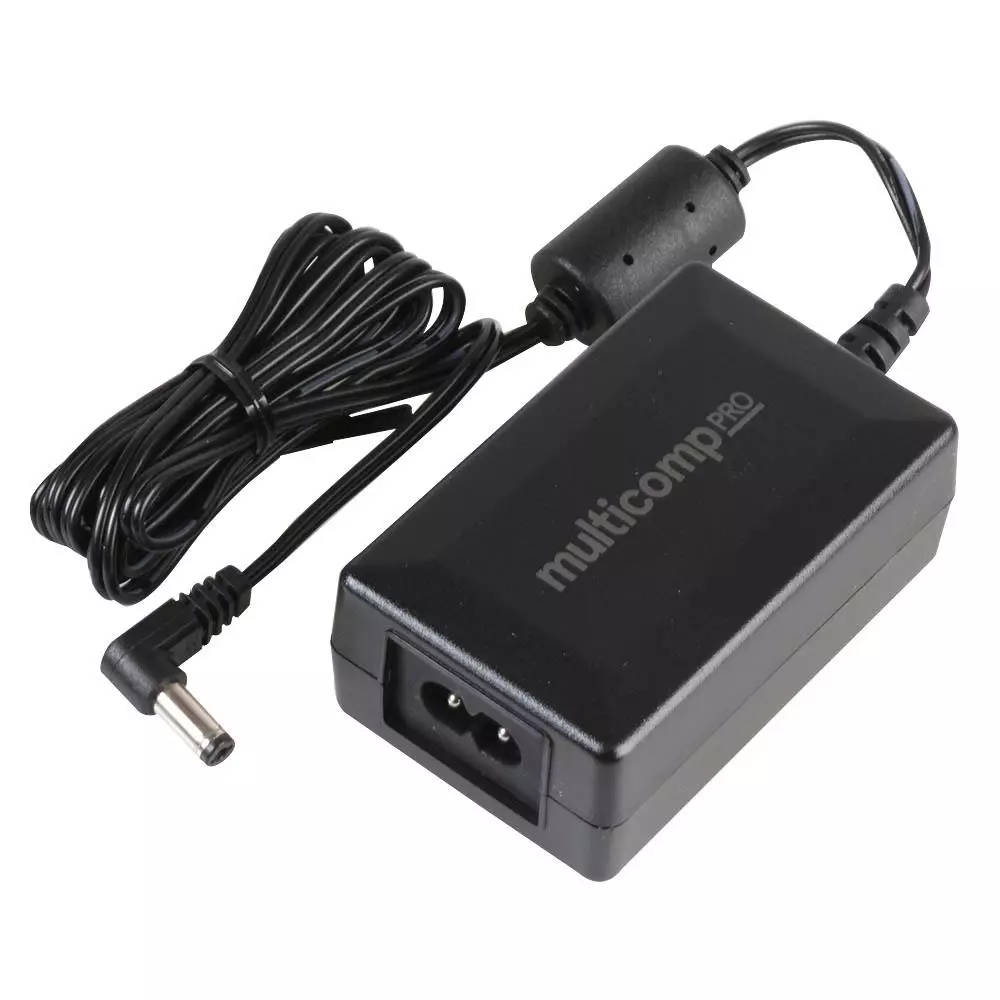 MULTICOMP PRO AC/DC Power Supply 1 Output 12 VDC 18 W, MP001994