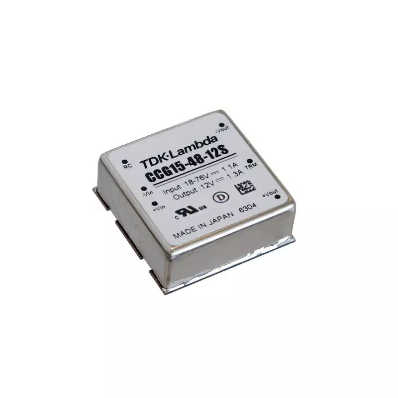 TDK-LAMBDA Power Supply +12 V DC-12 V DC Output Voltage 13.2 W Max Power, CCG15-48-03S/P