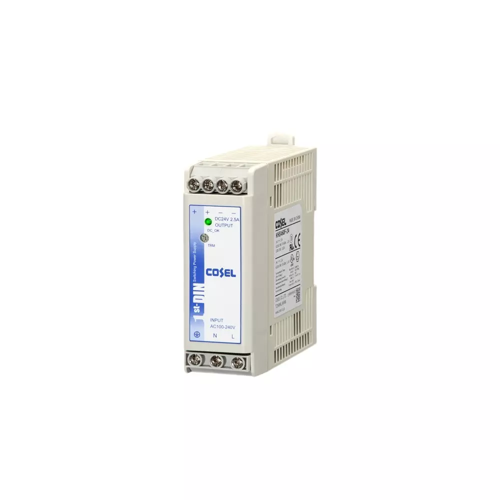 Cosel Power Supply Unit 60 W Output Power 2.5 Amp Output Current, KHEA60F-24-C
