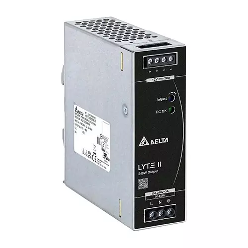 DELTA ELECTRONICS AC-DC Power Supply 1 Output 240 W Maximum Output Power, DRL-24V240W1ENA