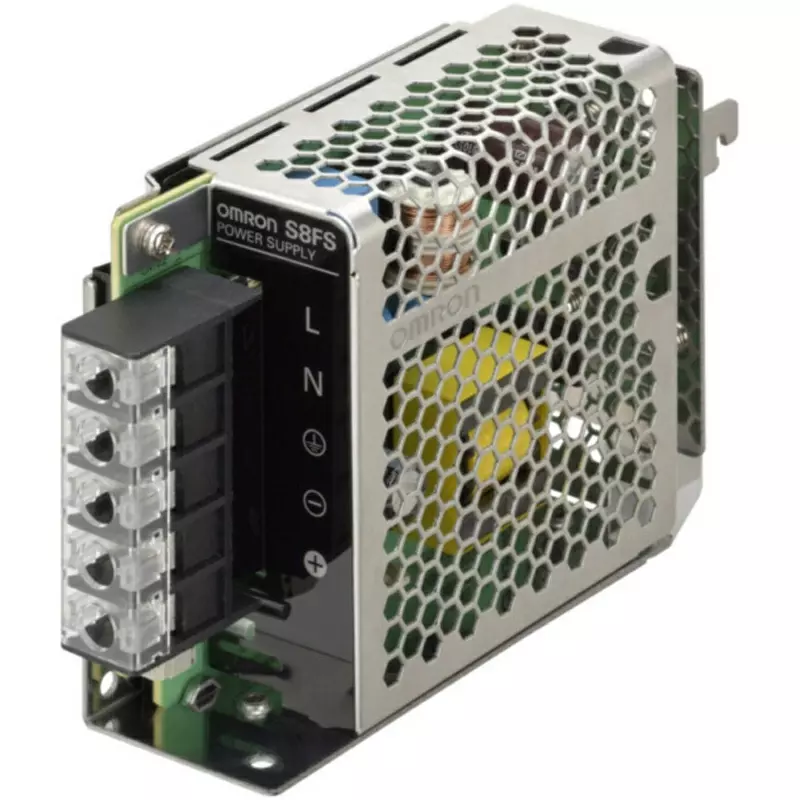 Omron Switching Power Supply with Cover/Din Rail Mounting S8FS-G, S8FS-G03024CD-400