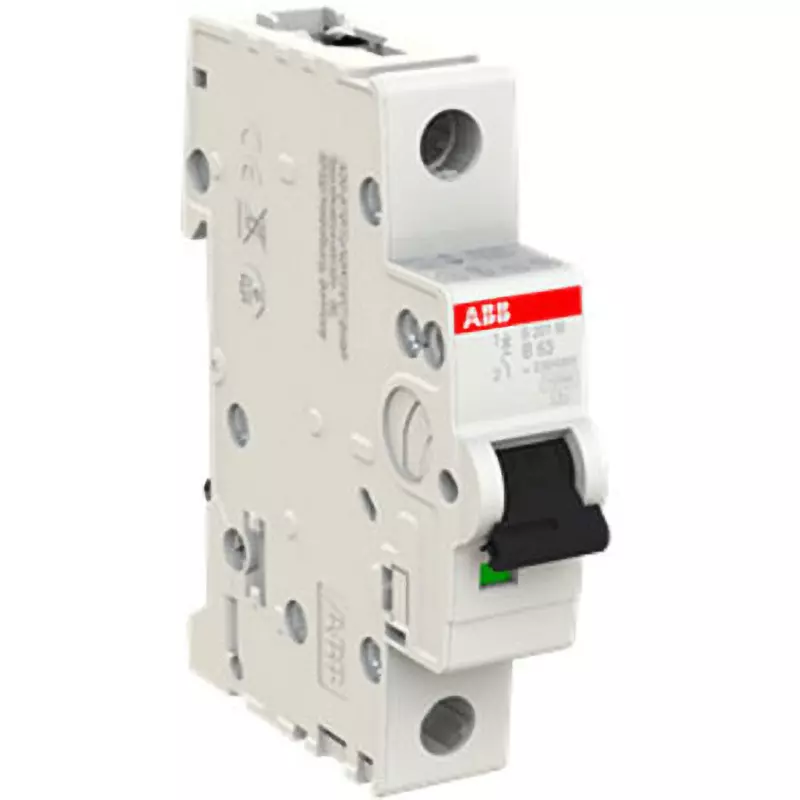 ABB Miniature Circuit Breaker 63 Amp Rated Current 1P Electrodes, S201M-B63