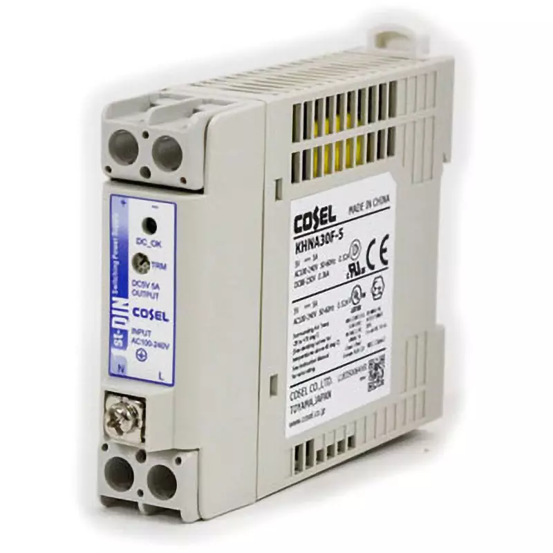 Cosel Power Supply Unit 30 W Output Power 5 Amp Output Current, KHNA30F-5