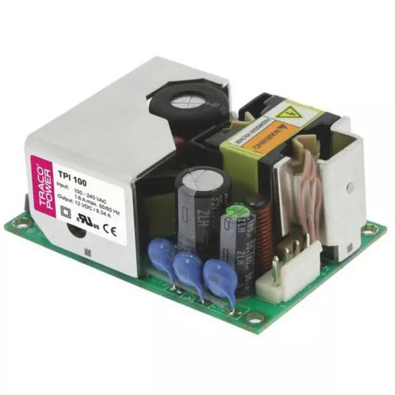 TRACO POWER Switching Power Supply 48 V DC Voltage 100 W Rated Power, TPI 100-148A-J