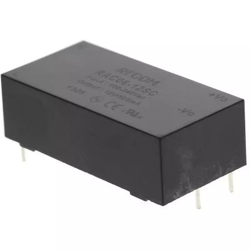 RECOM Switching Power Supply 6 W Rated Power 500 mA Output Current, RAC06-12SC (Pack of 10)