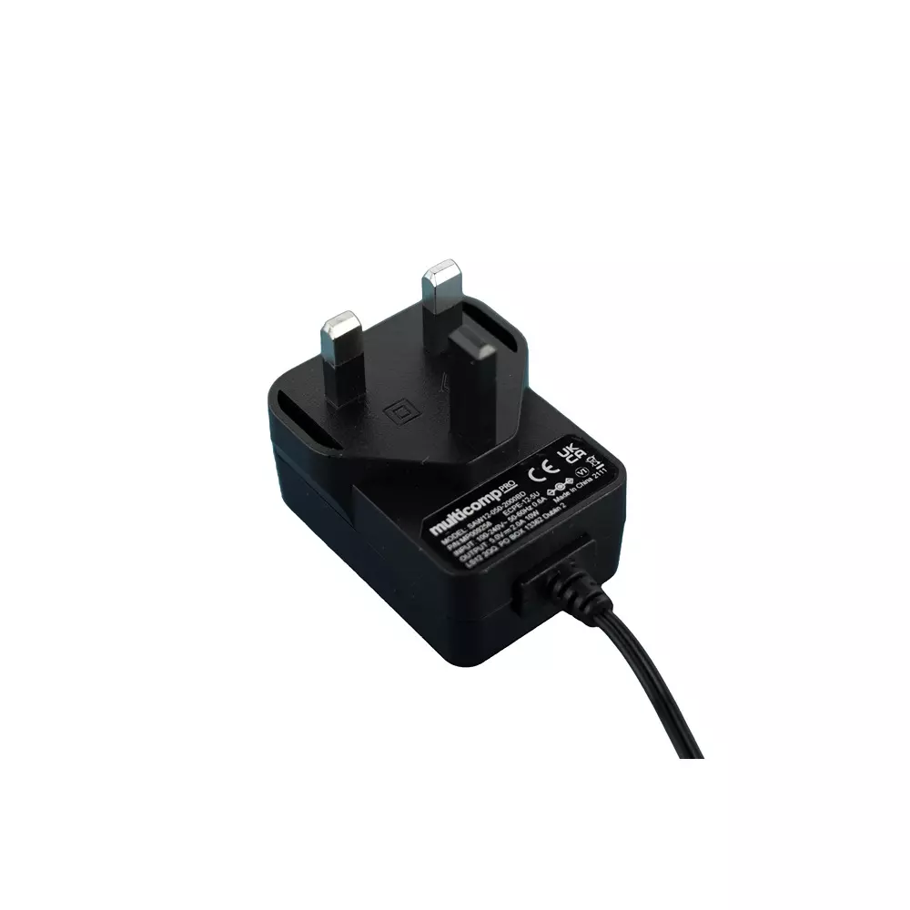 MULTICOMP PRO AC/DC Power Supply 1 Output 5 VDC 12 W, MP009258