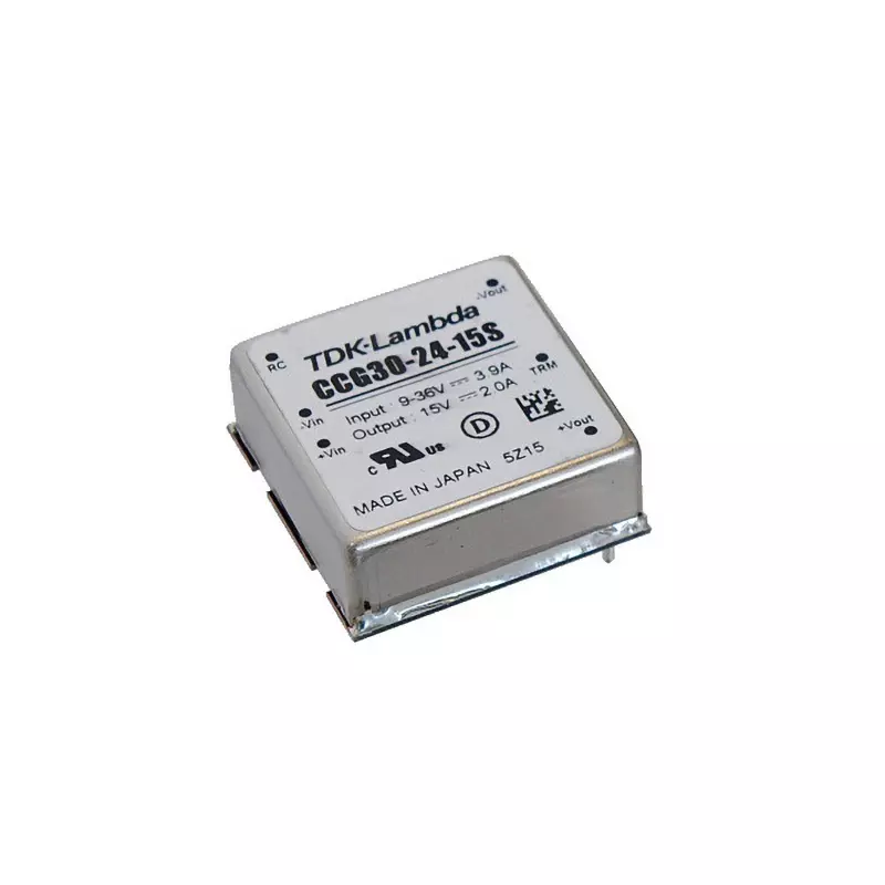 TDK-LAMBDA Power Supply +12 V DC-12 V DC Output Voltage 30 W Max Power, CCG30-24-15S/P