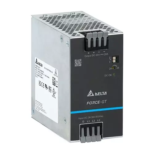 DELTA ELECTRONICS AC-DC Power Supply 1 Output 480 W Maximum Output Power, DRF-24V480W3GTA