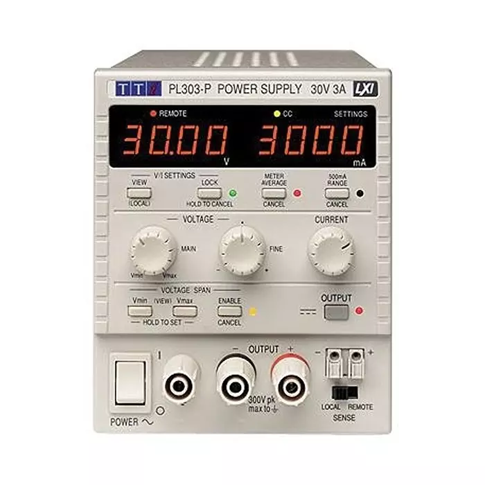 AIM-TTI INSTRUMENTS Power Supply, 1Ch, 30V, 3A, Programmable, PL303P
