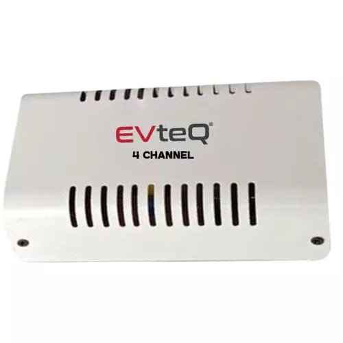 EVTeq Power Supply Unit White Metal 3 A to 6 A 100–300 V AC for CCTV Systems Use, EV-PS-1204-MS