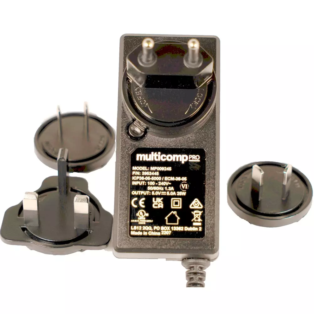MULTICOMP PRO AC/DC Power Supply 1 Output 12 VDC 36 W, MP009246