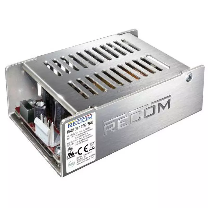 RECOM Switching Power Supply 150 W Rated Power 6250 mA Output Current, RAC150-24SG/ENC