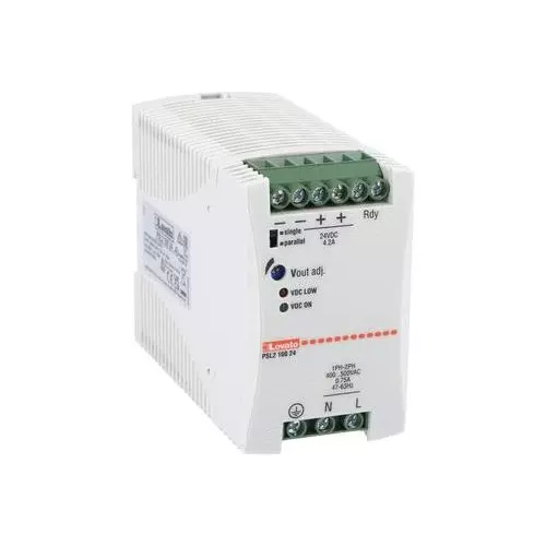 Lovato AC-DC Power Supply 1 Output 4.2 Amp Current 24 V DC, PSL210024