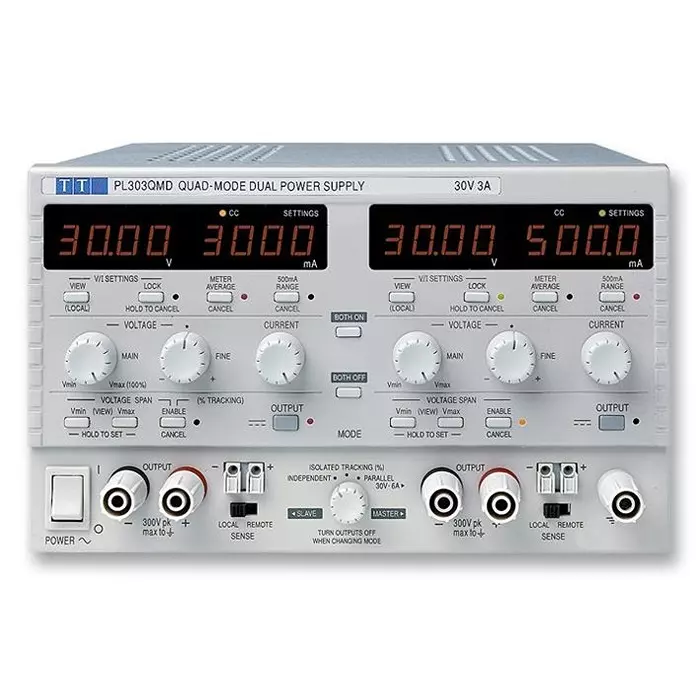 AIM-TTI INSTRUMENTS Power Supply, 2Ch, 30V, 3A, Adjustable, PL303QMD
