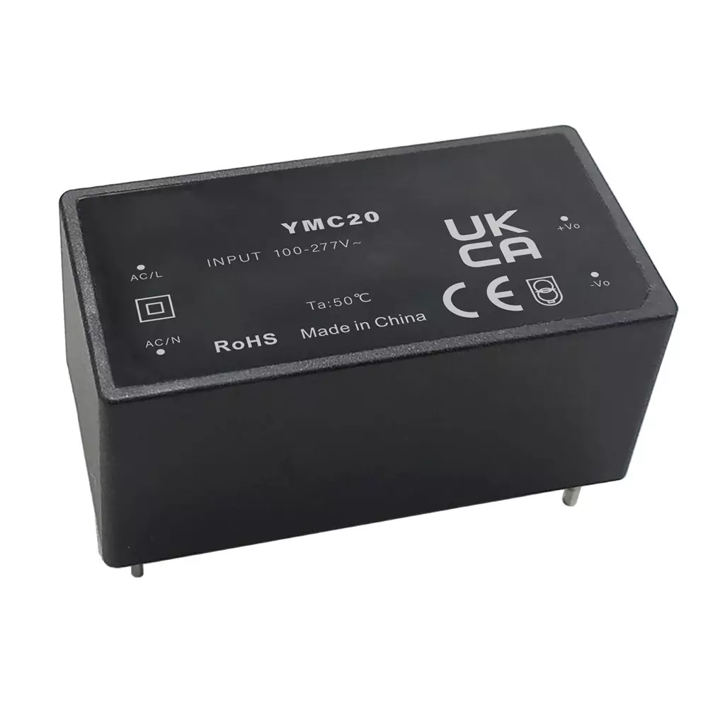MULTICOMP PRO AC / Mount Power Supply 12 VDC Output 1.67 Amp Output Current 20.04 W Power, MPC20-12