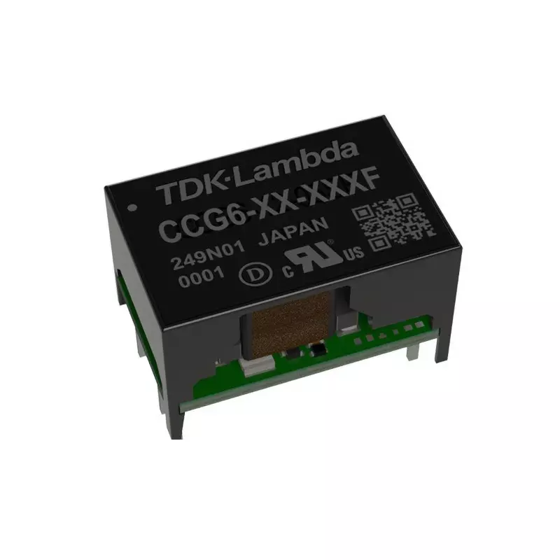 TDK-LAMBDA Power Supply +12 V DC-12 V DC Output Voltage 6 W Max Power, CCG6-12-15SF