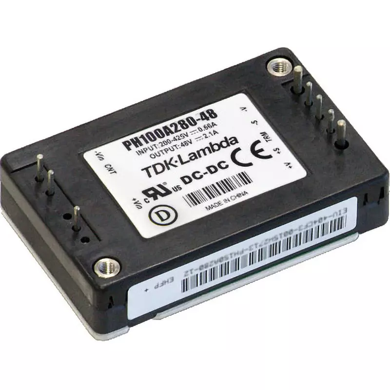 TDK-LAMBDA Power Supply DC 200 to 425 V Input Voltage, PH100A280-12