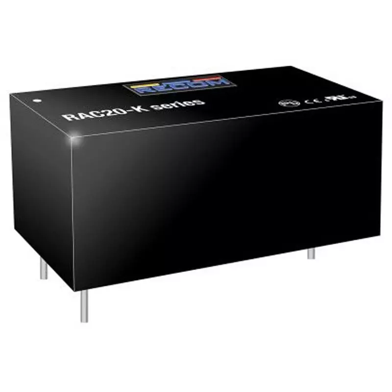 RECOM Switching Power Supply 20 W Rated Power 830 mA Output Current, RAC20-24SK