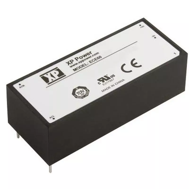 XP POWER Switching Power Supply 60 W Rated Power 36 V DC, ECE60US36
