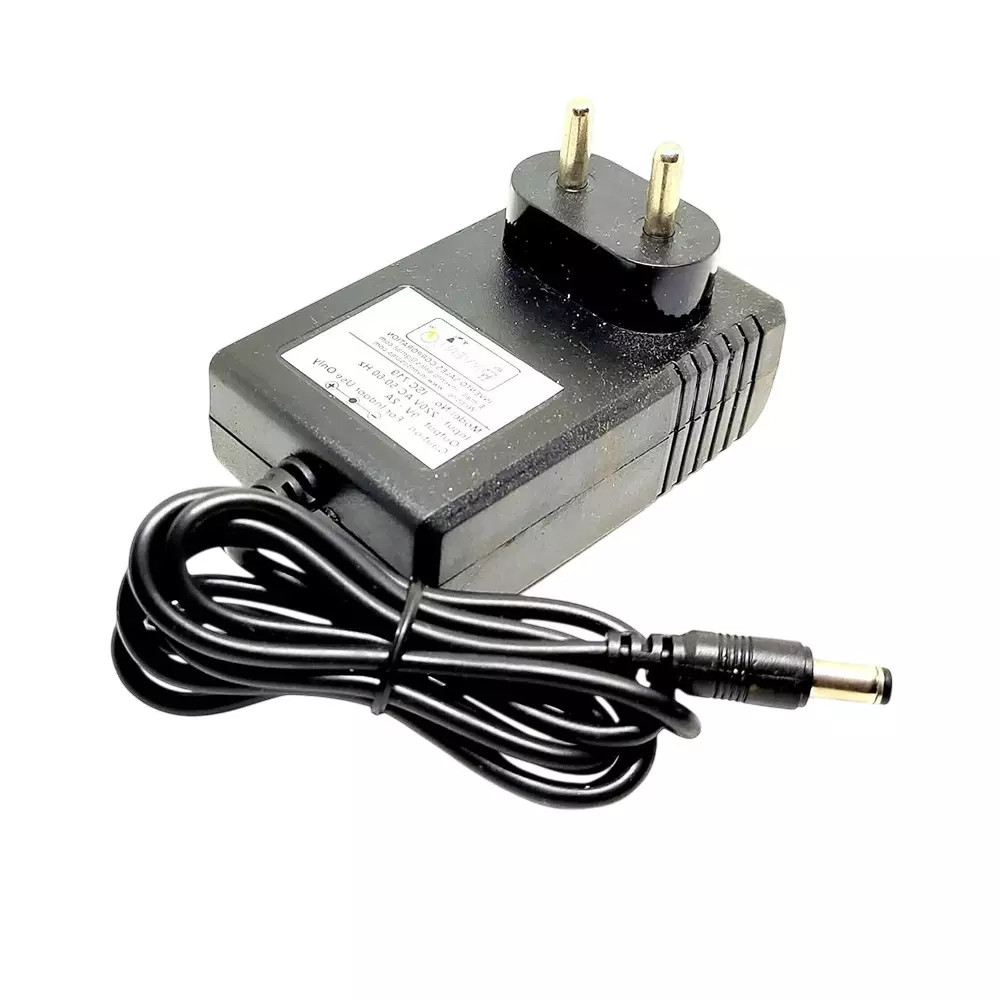 Invento DC Power Supply Adaptor 18 W Power 9 V/2 A Output Voltage/Current with 1 m Cable Length, ISC 719-Y