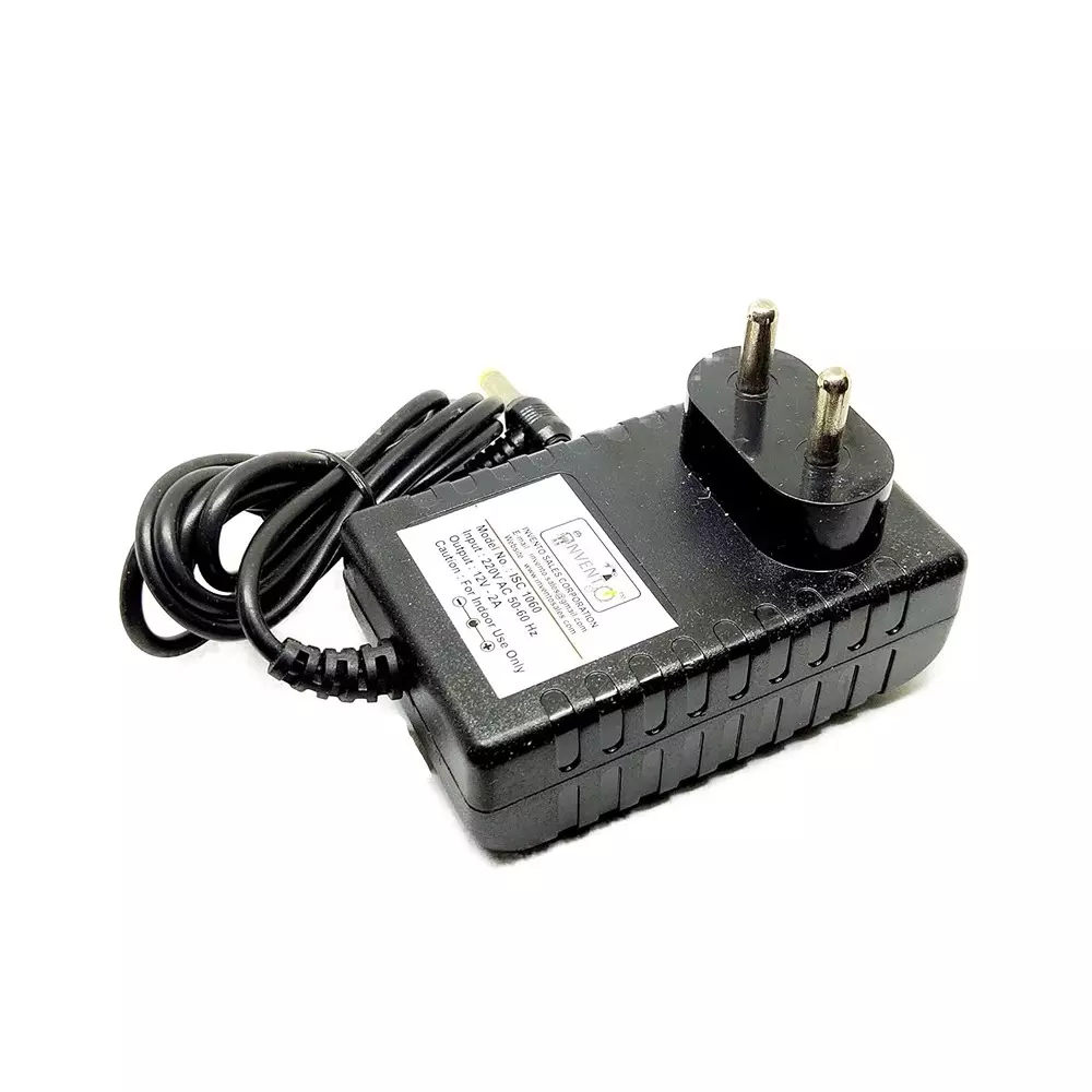 invento-dc-power-supply-adaptor-12-v-2-a-55x25-mm-24-w-20-awg-dc-jack-silicone-wire-with-alligator-clip-isc-194-cl2-pack-of-4-kit