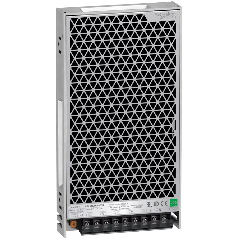Pro-face Switching Power Supply Single phase 100 to 240ac Input Voltage Tolerance 200 W Output Capacity ABL2REM24085K