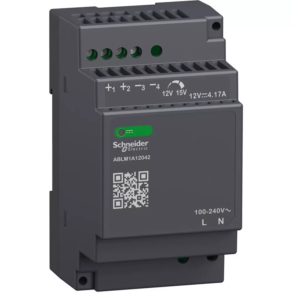 Pro-face Switching Power Supply 50.0 w Output 4.17 a Output Current 12 Vdc Output Voltage ABLM1A12042