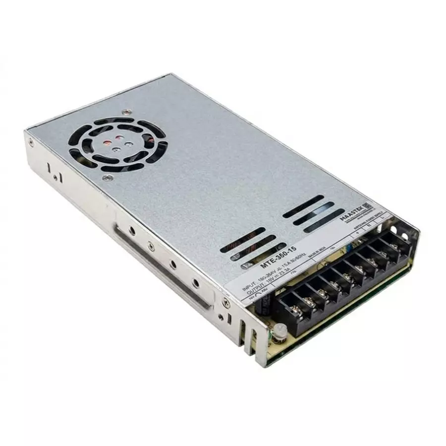 Maastek Single Output Switching Power Supply 348W Rated Power 23.2A Rated Current, MTE-350-15