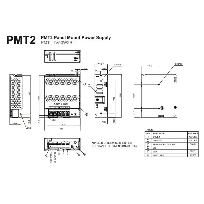 delta-enclosed-ac-dc-converters-with-90-264-v-ac-input-voltage-12-v-output-voltage-and-42-a-current-pmt-12v50w2ba