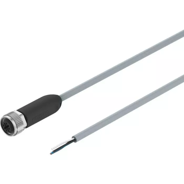 Festo Straight Male M12 to Unterminated Actuator/Sensor Cable, 10m, NEBA-M12G5-U-10-N-LE4