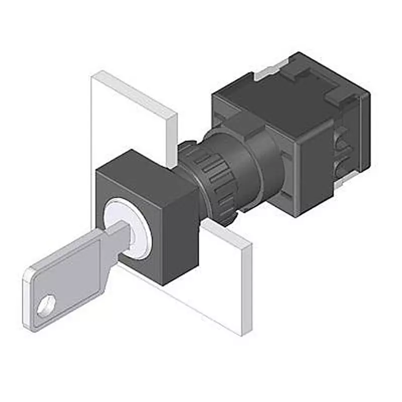 EAO Switch Actuator for Keylock Switches, 61-2203.0/D