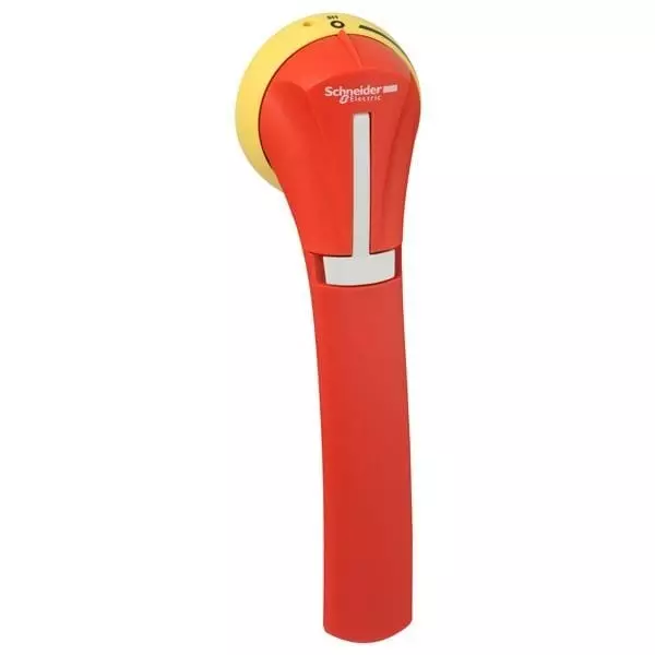 Schneider Electric Switch Actuator Red / Yellow for GS2 and LK Disconnect Switches, GS2AH160