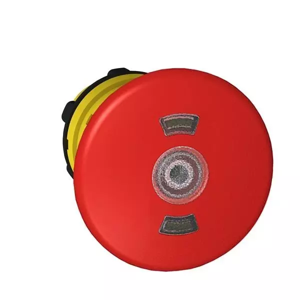 Schneider Electric Switch Actuator Red for Emergency Stop Switches, ZB5AT8643M