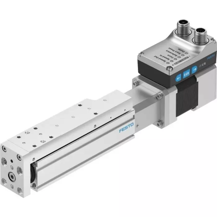 Festo Micro Linear Actuator EGSS 75 mm, 190 mm/s, 2 Kg, EGSS-BS-KF-32-75-8P-ST-M-H1-PLK-AA