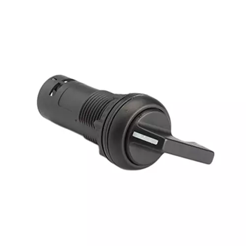 ESBEE Lever Head Actuator Contact 6 - 1 NO + 1 NC (Right NO) 3 Position Spring Return R. H. Black, EE6CLN1