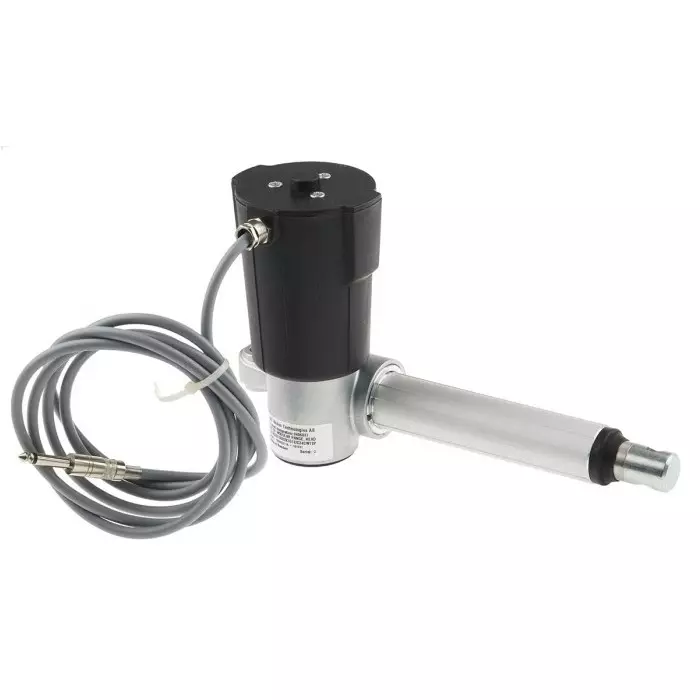 Ewellix Micro Linear Actuator 100 mm 24 V DC 3500N 65 mm/s, CATR33X1002K1G1Z/C24CWT2P
