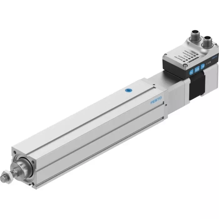 Festo Electric Cylinder Unit EPCS-BS 150 mm, 23 mm/s, 13 Kg, 40 Kg, EPCS-BS-45-150-10P-A-ST-M-H1-PLK-AA