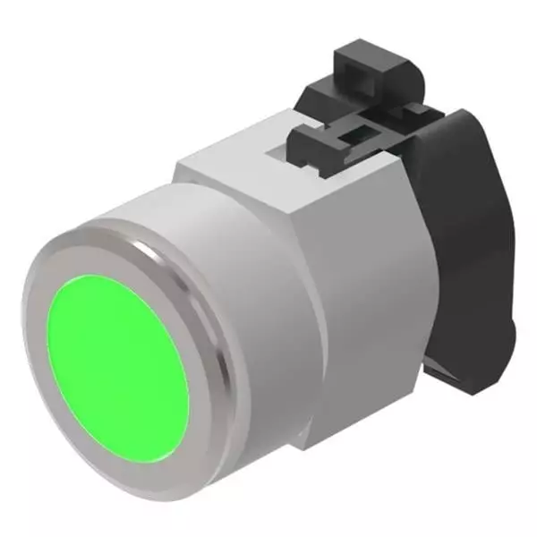 EAO Switch Actuator Silver for Pushbutton Switches, 704.062.518